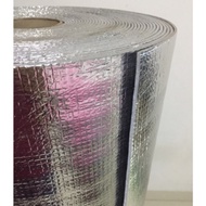 Ay0! Alumunium Foil Double Side Bahan TAS PIZZA 3mm Eceran 1 Meter