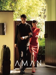 Wedding Dress Studio Photography New Bride Celebration Red Cheongsam Couples Retro 80s Style High Wa