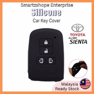 READY STOCK SARUNG REMOTE KERETA Toyota Sienta/ Vellfire / Alphard Keyless Remote Silicone Key Cover