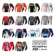 2023 Mach ชุดเกียร์ Motogpfox Jersey กางเกง180 360 MX Combo Moto Enduro A ชุดอุปกรณ์ผู้ชาย Dirtbike ชุดสำหรับผู้ใหญ่