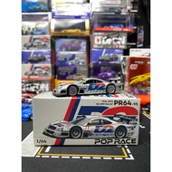 Pop Race Mercedes Benz CLK-GTR Scale 1:64