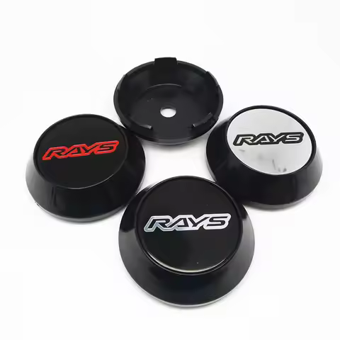 4pcs for Rays TE37 CE28N TSW Wheels Center Caps Hub 65mm Work XT7 Rims Dustproof Cover Car Styling A