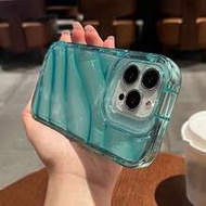 เคสโทรศัพท์มือถือลายการ์ตูนแฟนทอมสีเขียวใสกันกระแทกใหม่สำหรับ 14 เคสโทรศัพท์มือถือลายการ์ตูนแฟนทอมสี