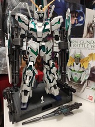bandai pg 獨角獸 最終決戰 1/60 高達 unicorn 已噴消光成品