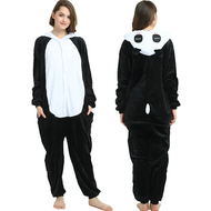 【YUNimko】 Kigurumi Adults Winter Sleepwear Women Men Pajamas Animal Onesie Thicken Couples Pijamas C