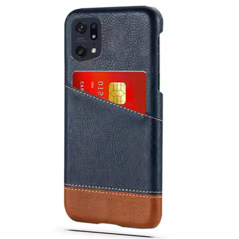 Wallet Case For OPPO Find X5 Pro Case OPPO Find X3 X5 Pro Cover Mixed Splice PU Leather Credit Card 