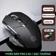 Chuột gaming không dây sạc pin TEKKIN INPHIC PM6 cho game thủ - hàng nhập khẩu
