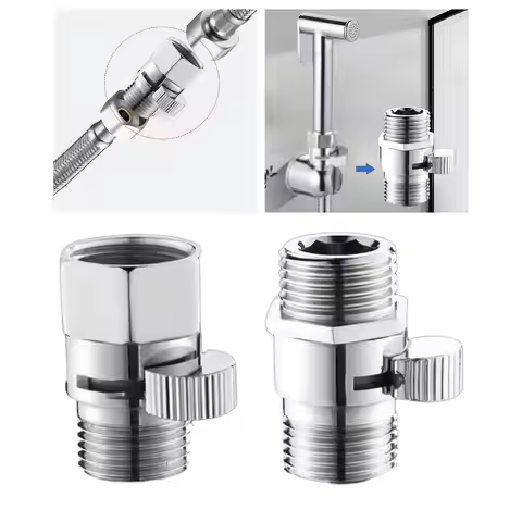 Shower Control Valve,Shower Head Shut Off Valve,Adapter Accessories,Water Control Valve,Bathroom Bas