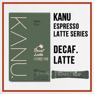 KANU Coffee Latte Collection Decaf Latte 10T 30T