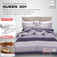 Diamonds, Queen tencel bedding set imported 7 Piece codes 301, 304, 305, 306.