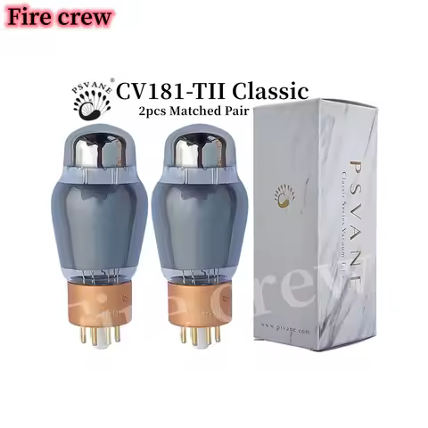 Fire Crew PSVANE MARKII CV181-TII Classic Vacuum Tube Upgrade CV181 6SN7 6N8P 6H8C HIFI Audio Valve 