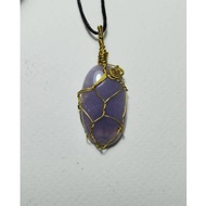 B26 Genuine Fluorine Wire Bending Pendant