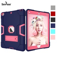For Apple iPad Air A1474 A1475 A1476 Case Armor Shockproof Kids Safe PC Silicon Hybrid Stand Full Body Tablet Cover