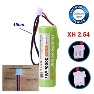 Doublepow 3.7V Rechargeable Lithium Battery Pack 18650 18650 2200/3000/6000mAh Protection Board Wire