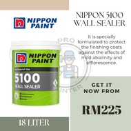 Nippon 5100 Sealer Exterior Wall Sealer 18L / 20L Sealer Undercoat Primer Nippon Paint