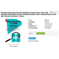 OPTION CHAIN ANALYSIS FOR TRADING AN ANALYTICAL TOOL FOR TRADERS INVESTORS (Option Trading) (Prathyu