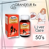 [READY STOCK] Hovid Livovid Lecithin Vitamin B Complex Supplement Liver Protection Liver Tonic 500mg