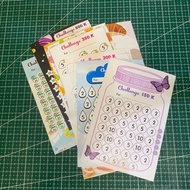 Challenge savings/ Savings Piggy Bank target/ Pouch Coin Bank