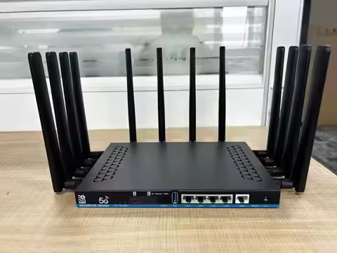 Dual SIM Card 5G Router 2*SIM Wifi6 3000Mbps Openwrt DDR4 1GB 4*LAN USB3.0 5G Modem MU-MIMO 4T4R Ant