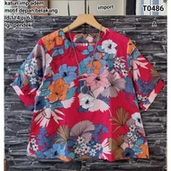 T0486 Short-sleeved imported Blouse