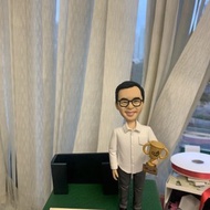 【老闆榮休獎盃】老闆退休禮物 人像公仔