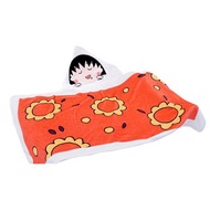 iam我適文創 小丸子 可收納午睡斗篷 毛毯 午睡毯 小被被 被子