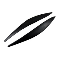 premium-For Mercedes-Benz CLA W117 CLA180/200/260/CLA45 Matte Black Headlight Eyebrow Trim Tuning Ac