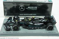 【現貨特價】1:43 Spark F1 2023 Mercedes AMG W14 #44 Lewis Hamilton