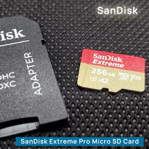 SanDisk V30 Extreme Micro SD Card A2 U3 4K 64GB 128GB 256GB 512GB 1T Memory Card Flash TF for Steam