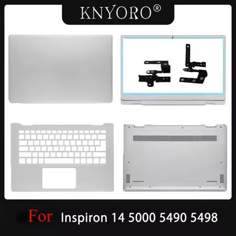 NEW For Dell Inspiron 14 5490 5498 C4VGP 0R0VH6 0X98GC Laptop LCD Back Cover/Front bezel/Palmrest/Bo