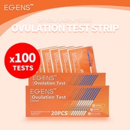 EGENS 100PCS LH Ovulation Test Strips Kit 排卵试纸 Ovulation Test Strips Urine Test For Home Use