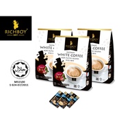 (J) [3 Packet Bundle] Richboy 3in1 Instant White Coffee - FREE 3 Sachet Richboy Blue Mountain Coffee
