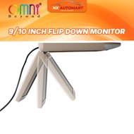 Omni Beyond 1080P Ultra Slim AV Roof Monitor HD LCD Car Flip Down Roof Kereta Bumbung Monitor