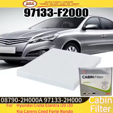 6LC-24004 Cabin Air Filter For Hyundai Creta Elantra I20 I30 Kia Carens Ceed Forte Rondo 97133-2H001