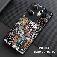 Infinix Zero 30 4G Case/5G Casing hp - Softcase - Doodle Motif M56 - Case - infinix Zero 30 4G/5G