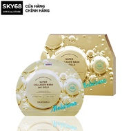 Hộp 10 Mặt Nạ BANOBAGI Bổ Sung Collagen Mờ Nám Super Collagen Mask 30ml x10 - SUPER 24k Gold