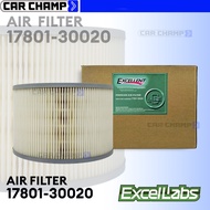 AIR FILTER For TOYOTA HiAce Commuter Deluxe, Grand Tourer (17801-30020) 4x4b