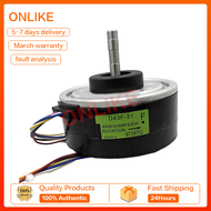พัดลมมอเตอร์ DC ไหลตามแนวแกนเครื่องปรับอากาศ Daikin ใหม่90% ARW30R8P43DA มอเตอร์ D43F-31