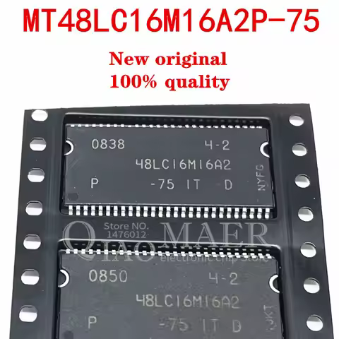 10PCS/LOT MT48LC16M16A2 MT48LC16M16A2P-75ITD TSOP54 MT48LC16M16A2P-75D MT48LC16M16A2P MT48LC16M16