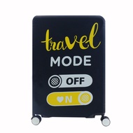 CAGGIONI ผ้าคลุมกระเป๋าเดินทาง Luggage Cover M+ สำหรับ 23-26 นิ้ว ผ้ายืดหนา กันน้ำ กันรอย รองรับซิปข