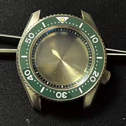 Watch Modify Parts 42mm Titanium Material SBDX001 Dive Watch Case Sapphire Ceramic Bezel Suitable Fo