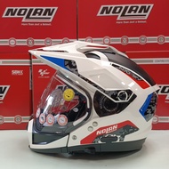 NOLAN N70-2X Multifunctional Deformation Hat White Red Blue Camouflage 45