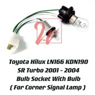 Toyota Hilux SR Turbo LN166 KDN190 Corner Signal Lamp Bulb Socket 2001 - 2004 New