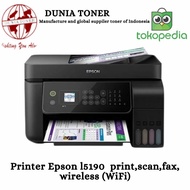 printer Epson l 5190, printer scan copy,fax, wireless (WiFi)