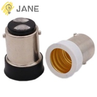 JANE Halogen Light Base, Converter Socket Adapter Lamp Holder, Durable Screw Bulb B15 to E12 E15D to E14 LED Light Bulb Holder Home