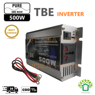 TBE 500W 1000W 1500W 2000W 3000W 4000W Pure Sine Wave Car Power Inverter 12V DC To AC 220V and DC5V 