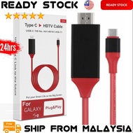 Type C To HDMI Premium Adapter Cable 2m Ultra HD 4K USB 3.1 USB C To HDTV HDMI For Macbook