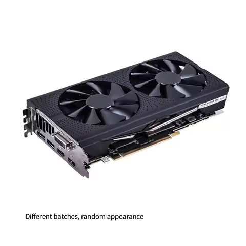 Portable RX580 Graphics Card for Gaming PC 2048SP RX580 256GB/S 8G Gddr5 256bit Gaming PC with Graph