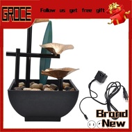 Grocerybazaar Wrought Iron Flowing Water Ornaments Fountain Feng Shui For Home TV