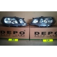 DEPO TAIWAN Proton SAGA FLX 2011 Year Front Depan Head Lamp Head Light Depan Lampu Besar SMOKE 100 %